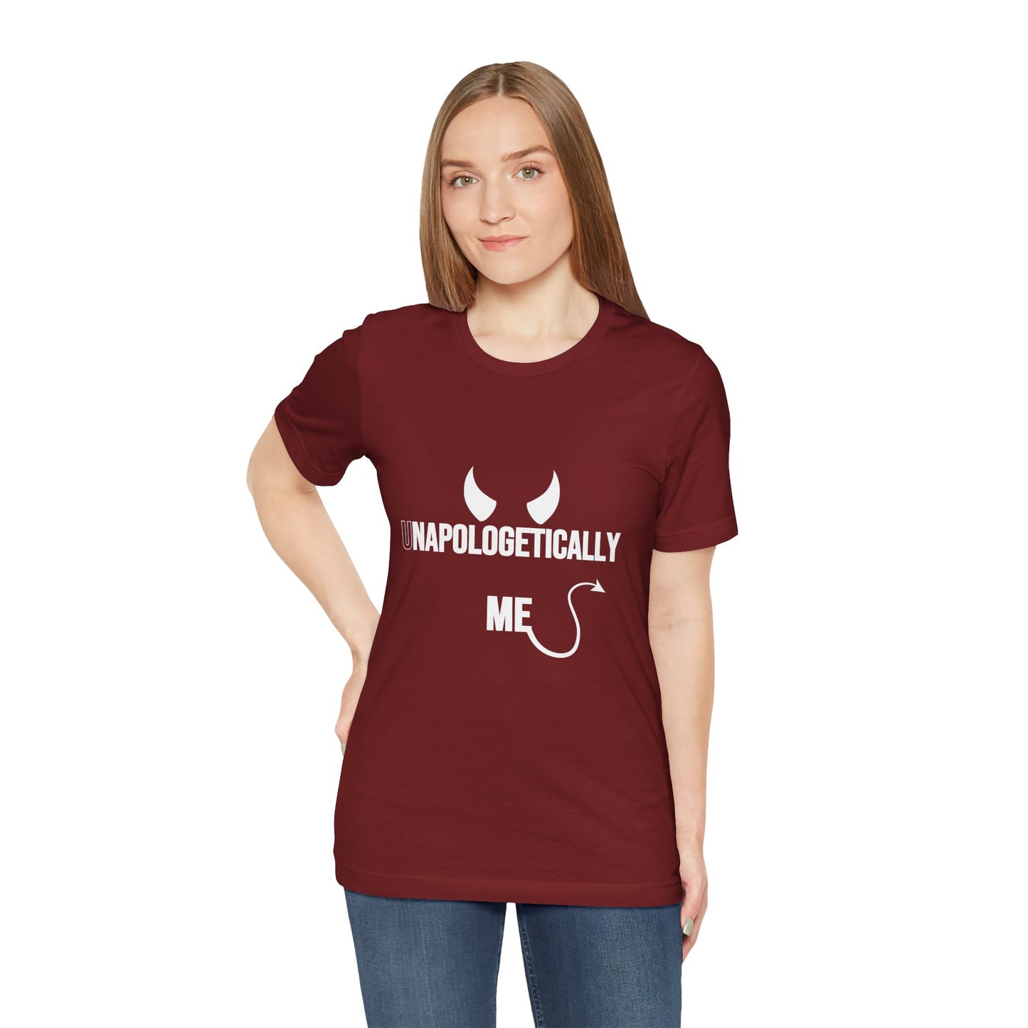 Unisex Jersey Tee - Unapologetically Me Graphic Shirt