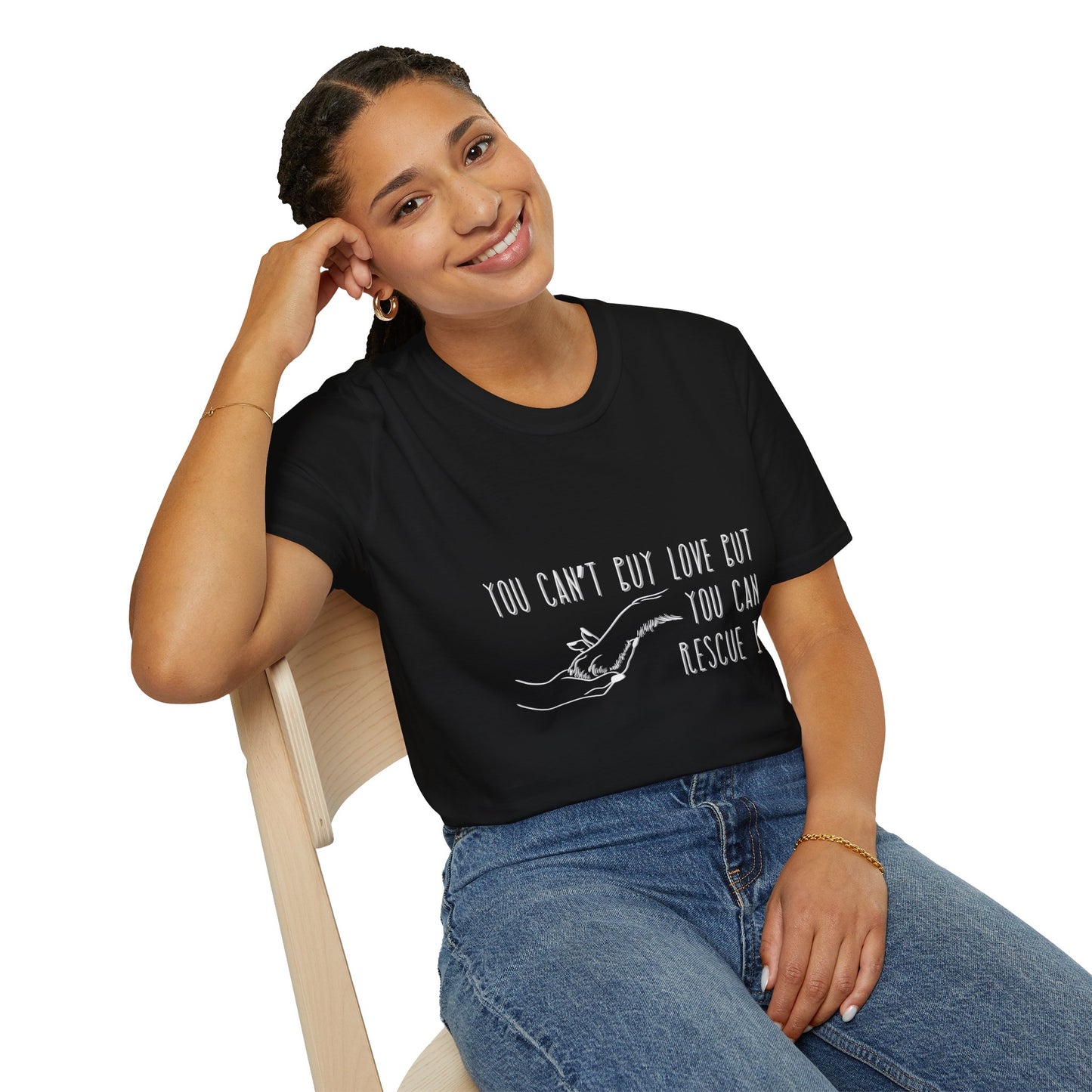 You Can't Buy Love - Rescue It Unisex T-Shirt