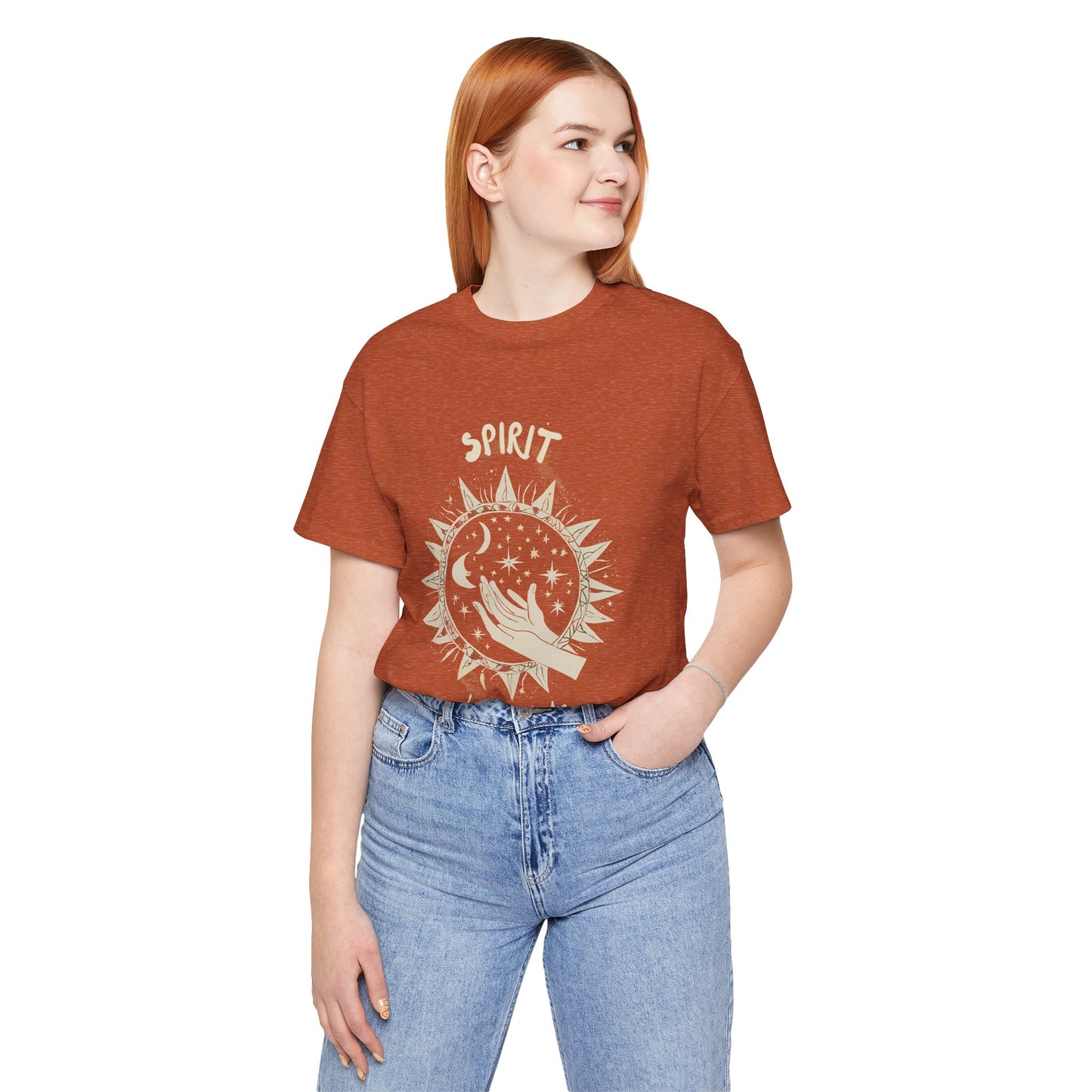 Spirit Lead Me Unisex Jersey Tee - Boho Chic Top for Spiritual Souls