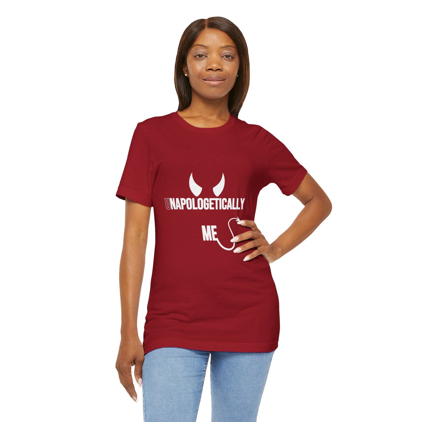 Unisex Jersey Tee - Unapologetically Me Graphic Shirt