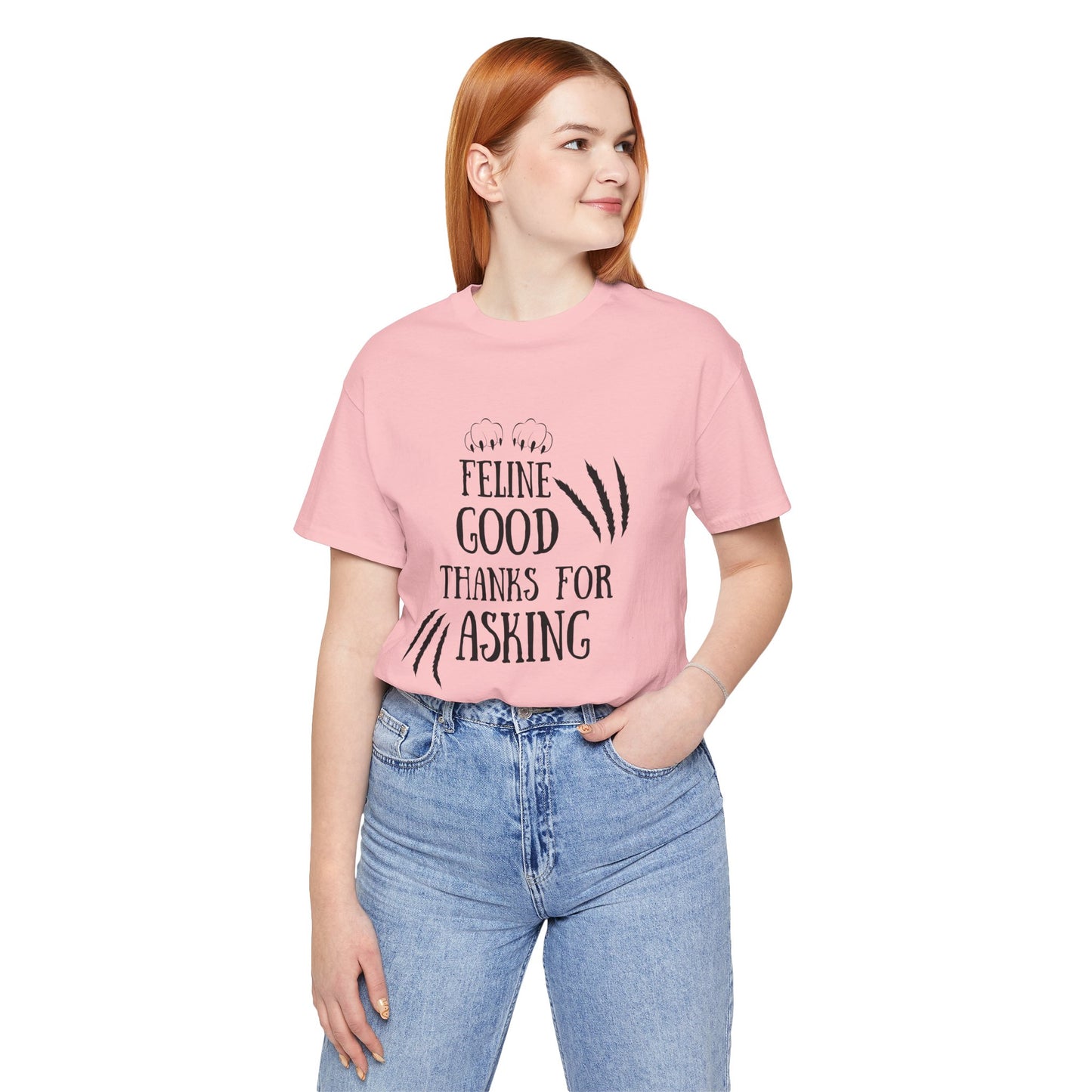 Feline Good Unisex Tee - Purr-fect for Cat Lovers