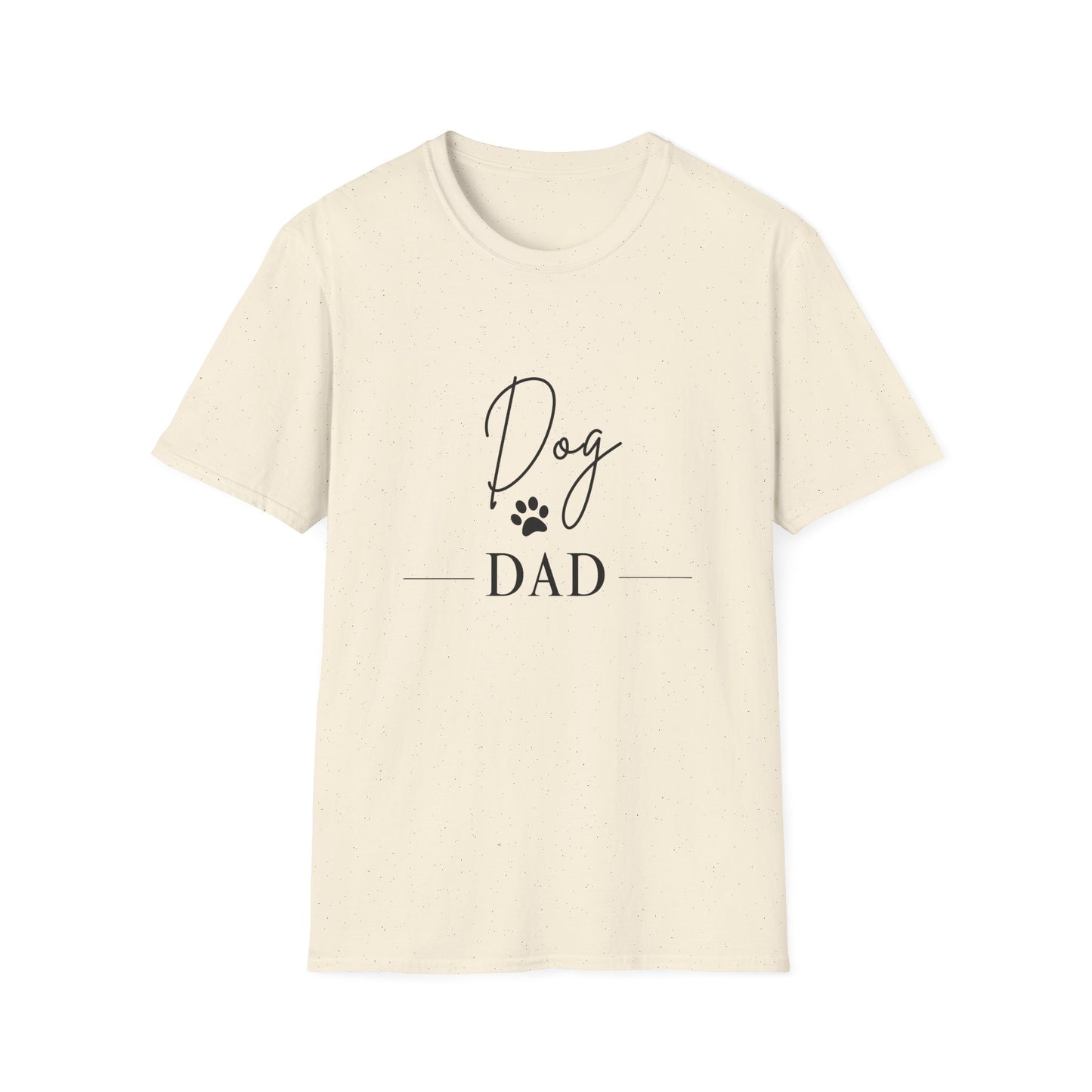 Dog Dad Unisex Softstyle T-Shirt - Perfect Gift for Pet Lovers