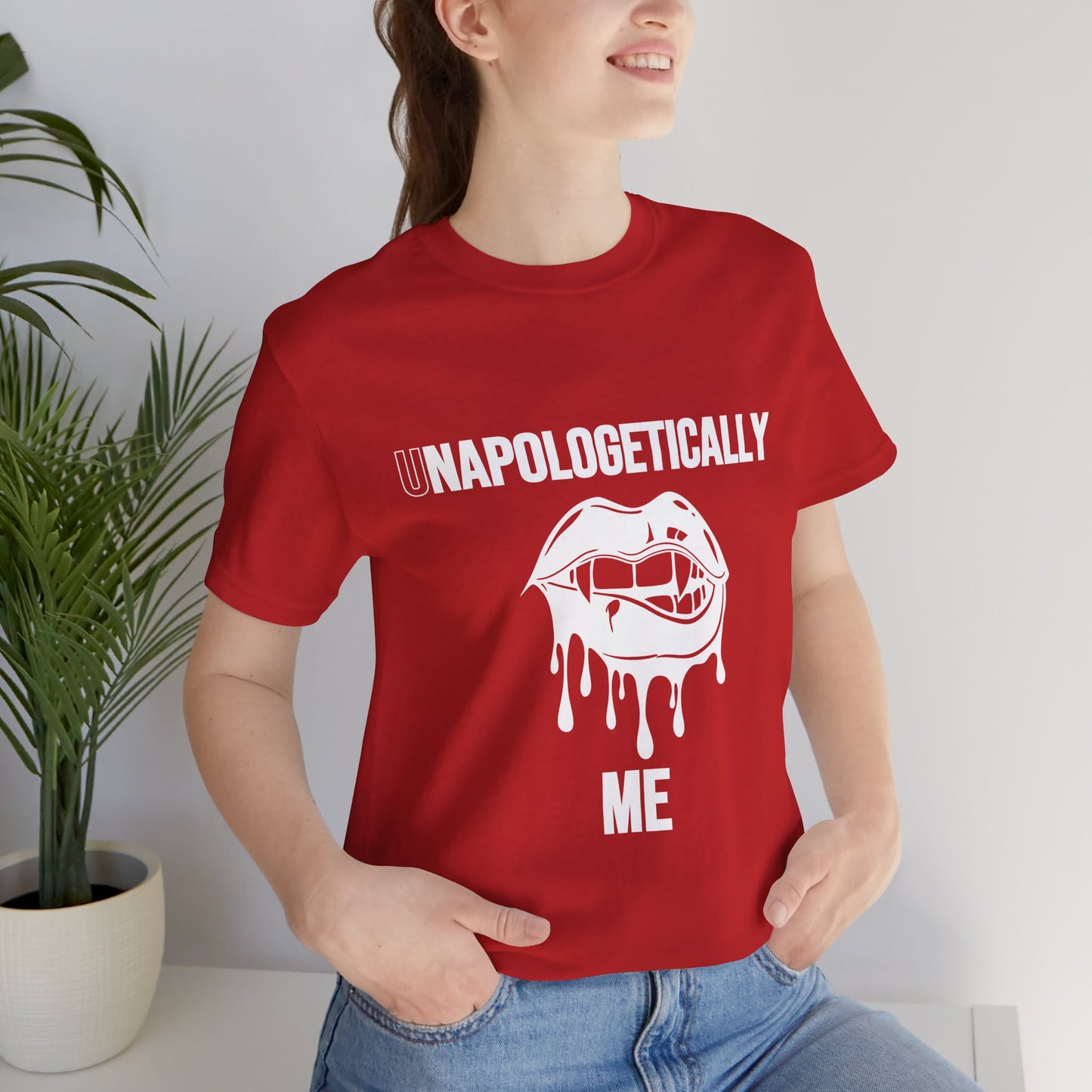 Unisex Jersey Tee - 'Unapologetically Me' Graphic T-Shirt