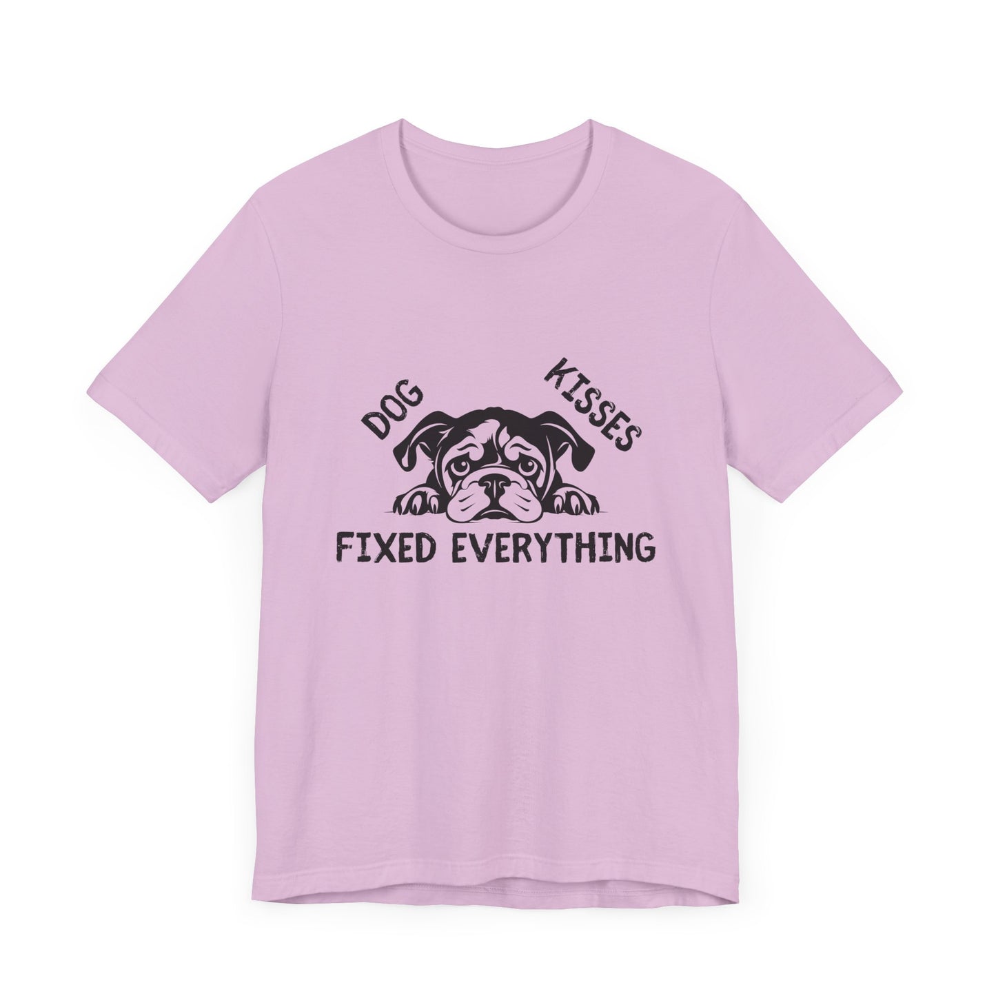 Unisex Dog Kisses Fixed Everything Tee