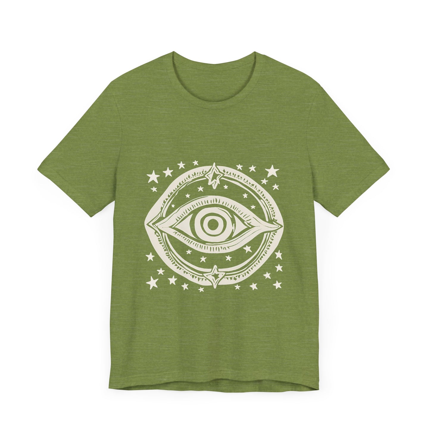 Mystic Eye Unisex Jersey Tee - Cosmic Stars T-Shirt