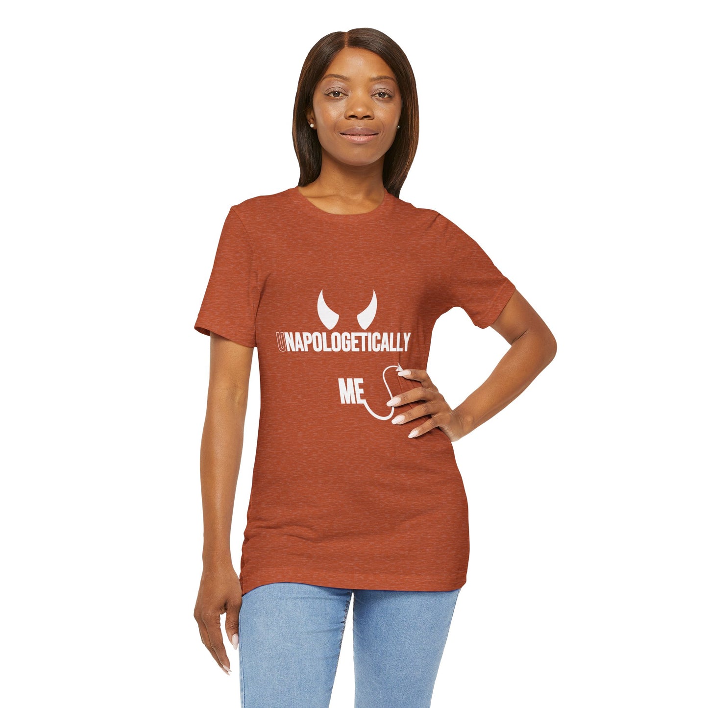 Unisex Jersey Tee - Unapologetically Me Graphic Shirt