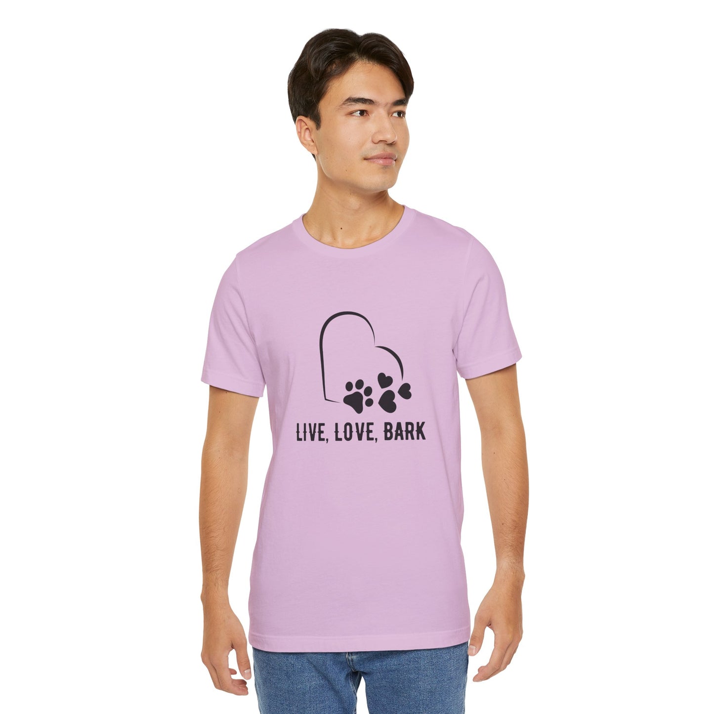 Live Love Bark Unisex Pet Lover Tee