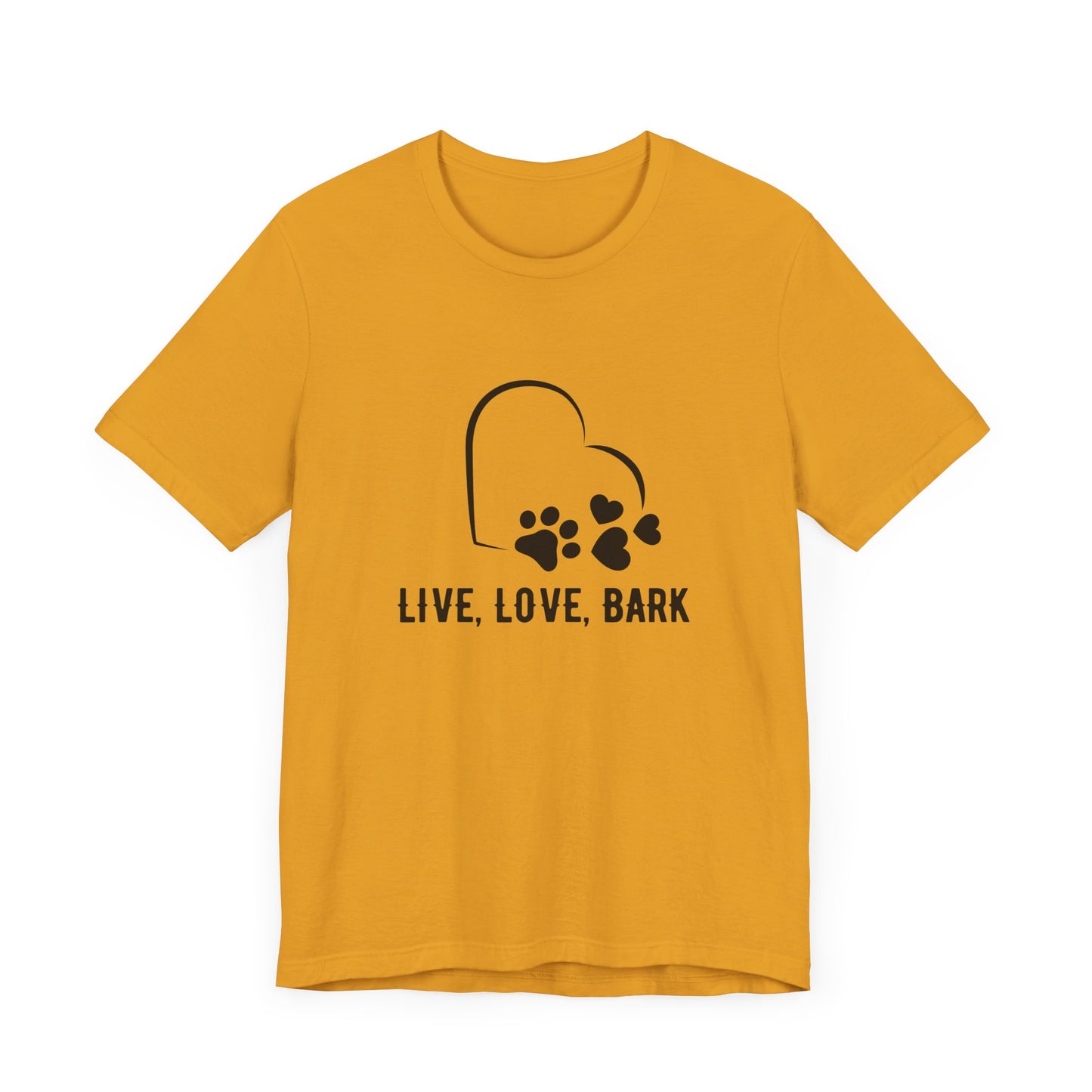 Live Love Bark Unisex Pet Lover Tee