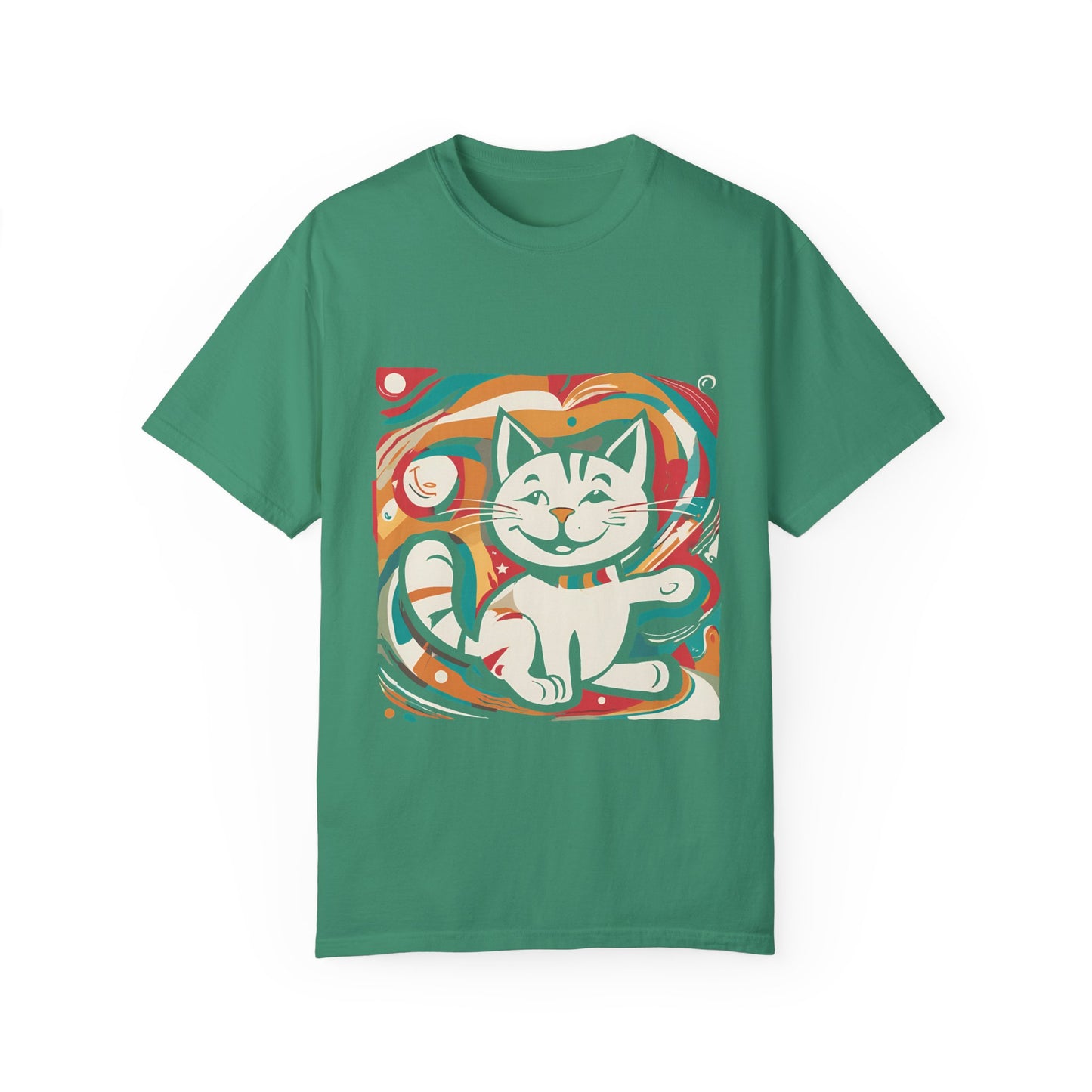 Playful Cat Graphic Unisex T-Shirt - Perfect for Pet Lovers