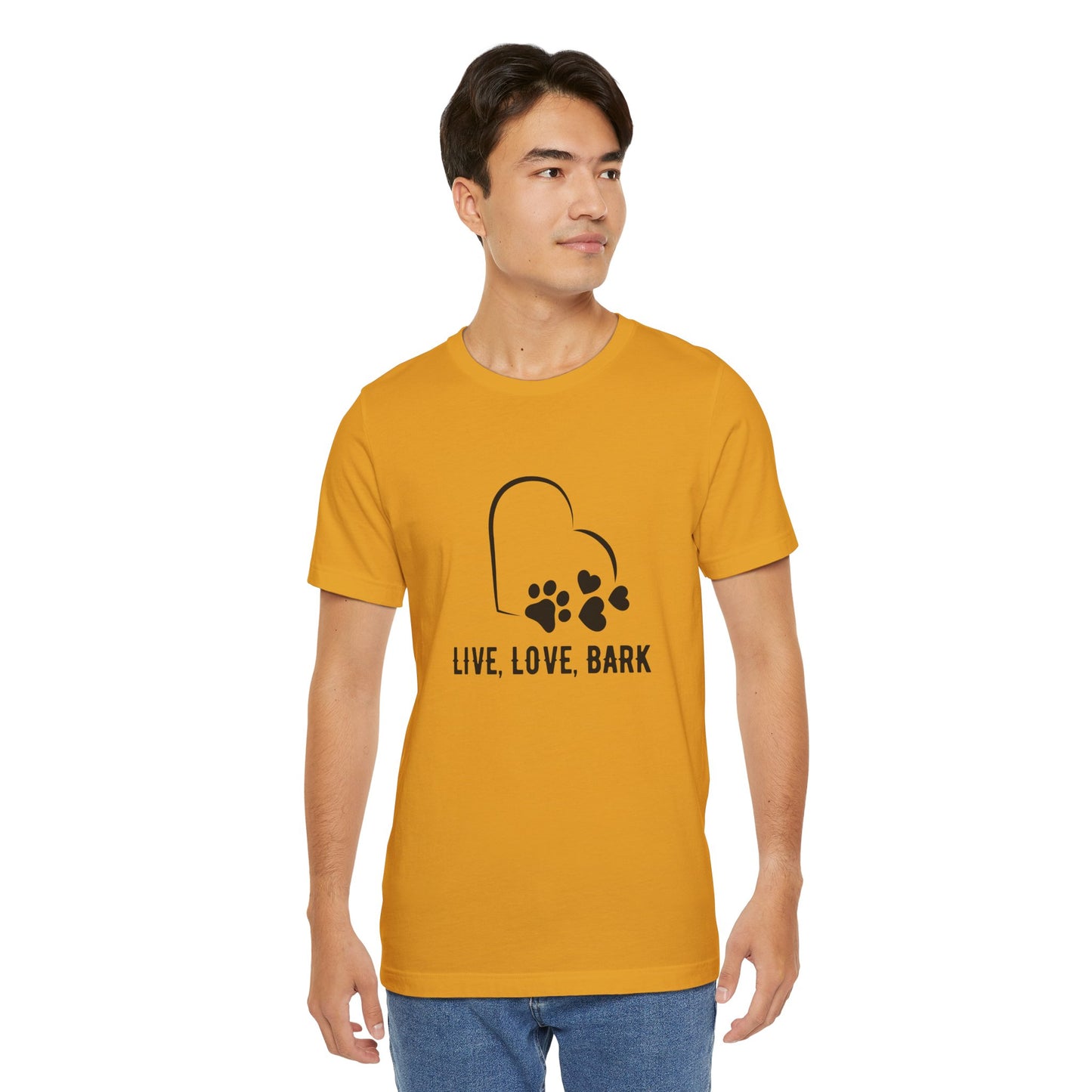 Live Love Bark Unisex Pet Lover Tee