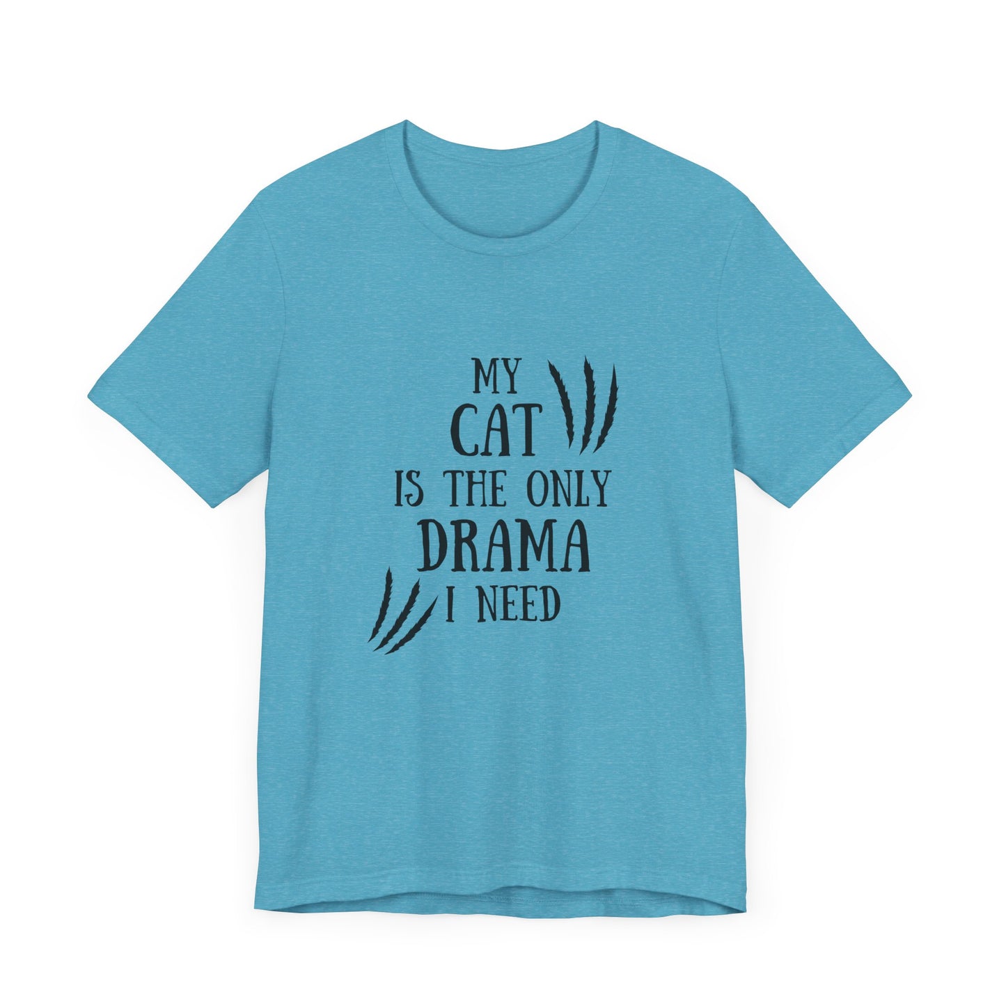 Funny Cat Drama Unisex Jersey Tee