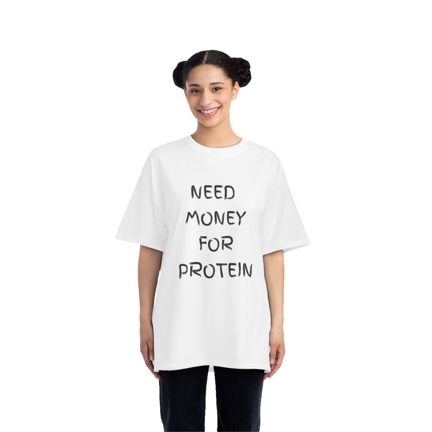 Need Money for Protein Tee - Funny Beefy-T® Short-Sleeve T-Shirt for Fitness Lovers