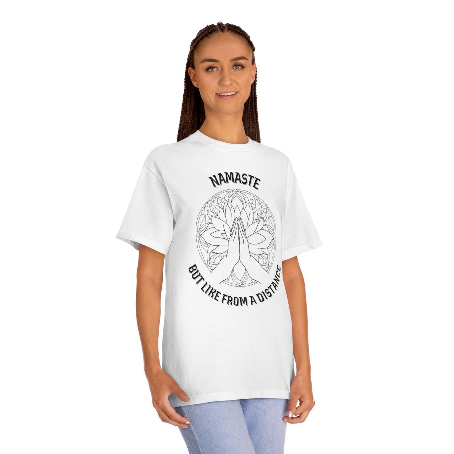 Namaste Classic Unisex Tee - Relaxed Fit Spiritual T-Shirt