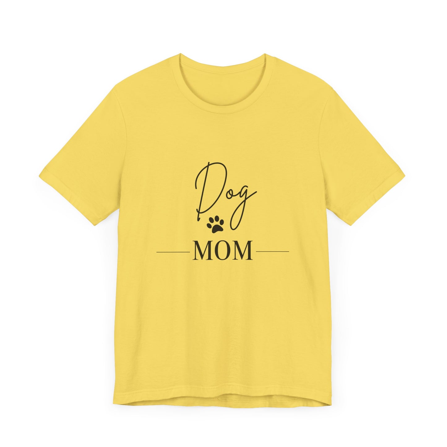 Dog Mom Unisex Jersey Tee - Perfect Gift for Dog Lovers