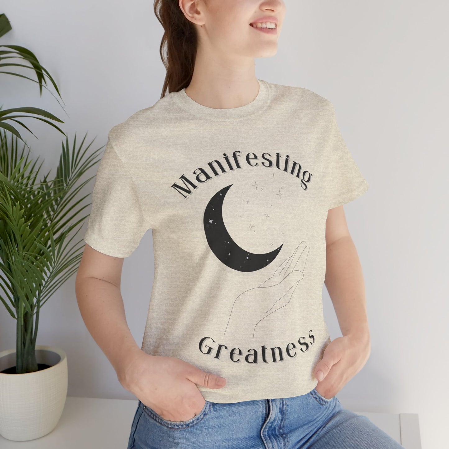 Manifesting Greatness Unisex Tee - Cozy & Inspirational T-Shirt