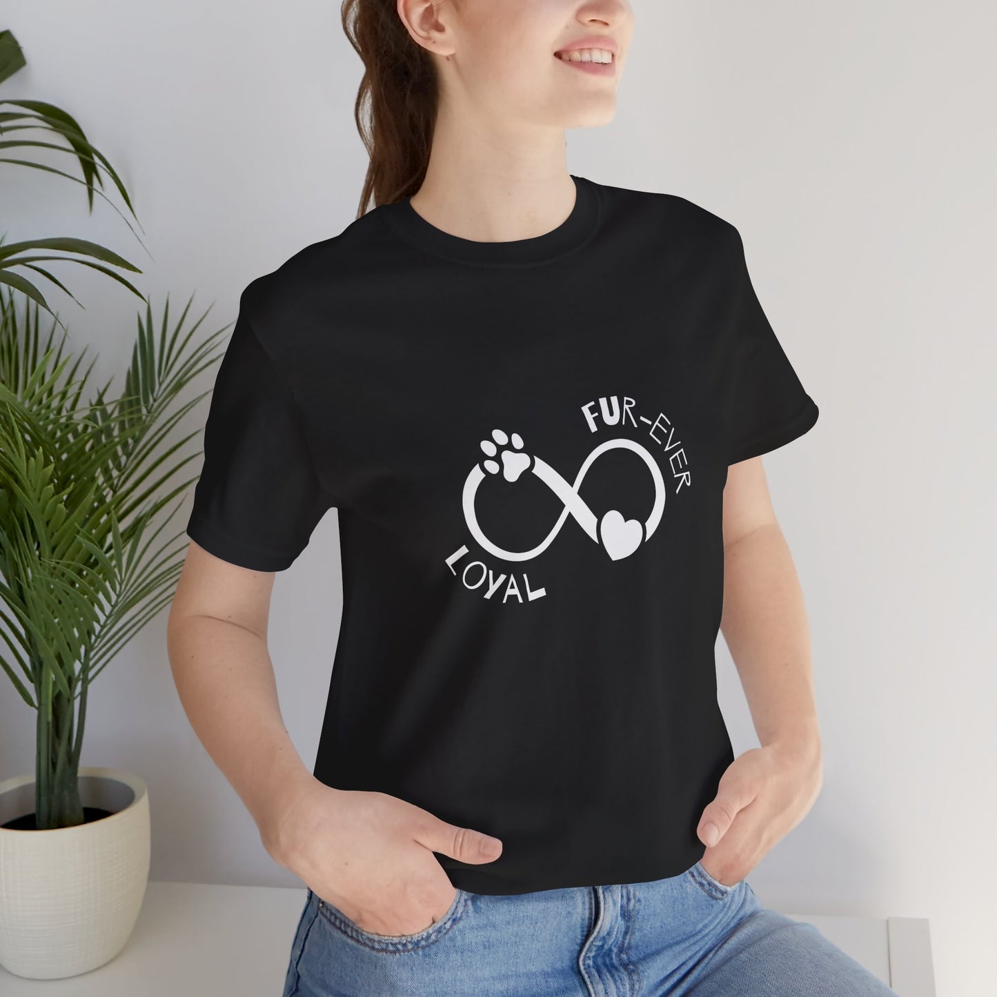 Fur-Ever Loyal Unisex Jersey Tee - Pet Lover's T-Shirt