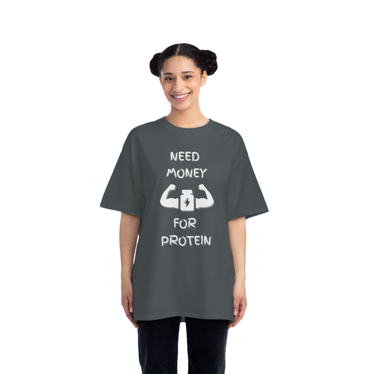 Funny Protein Fundraising T-Shirt for Gym Lovers