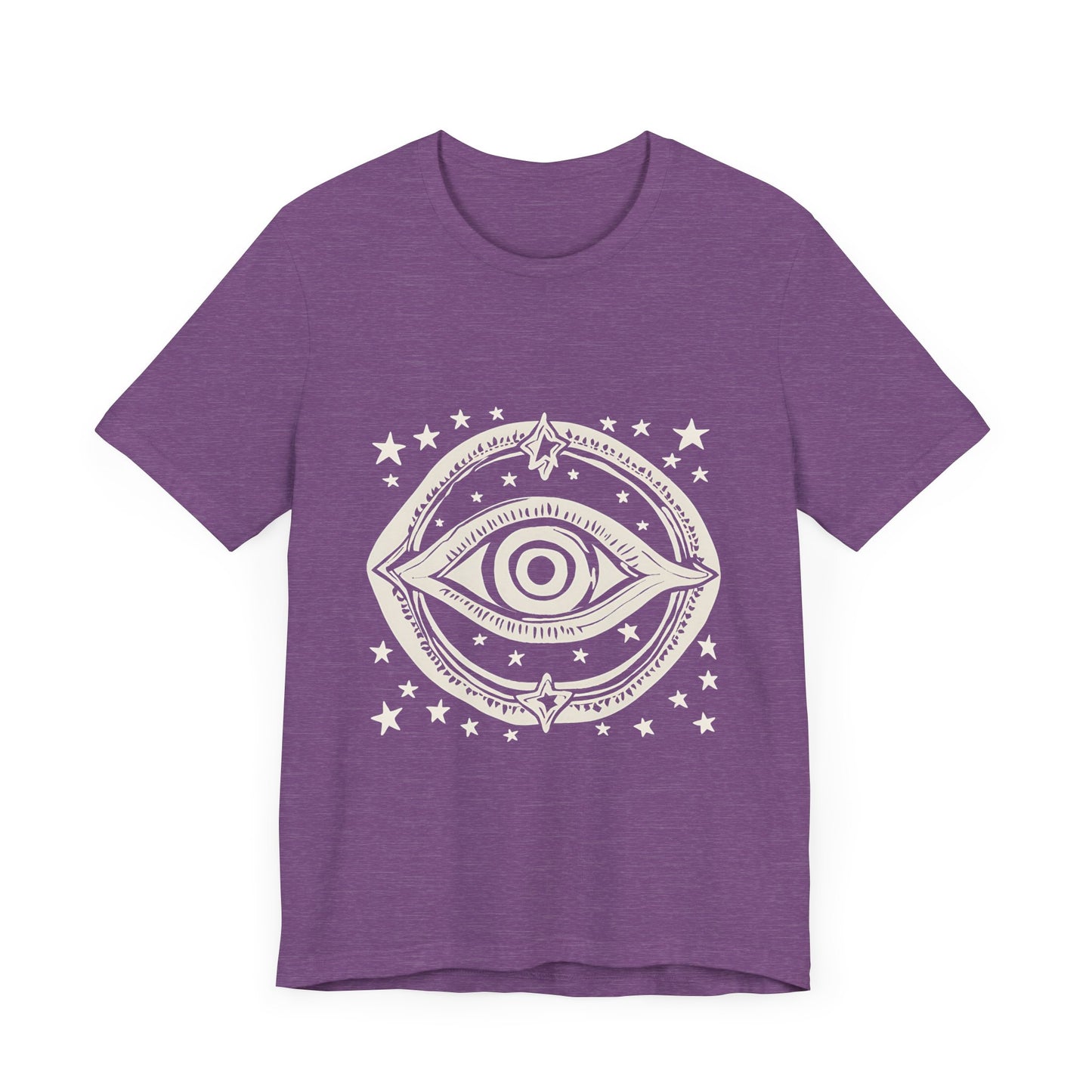 Mystic Eye Unisex Jersey Tee - Cosmic Stars T-Shirt