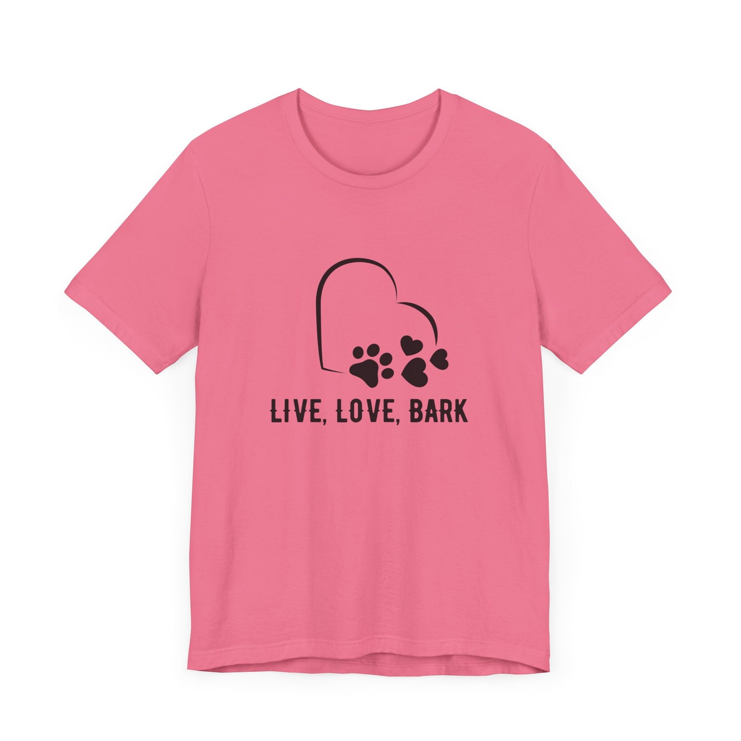 Live Love Bark Unisex Pet Lover Tee