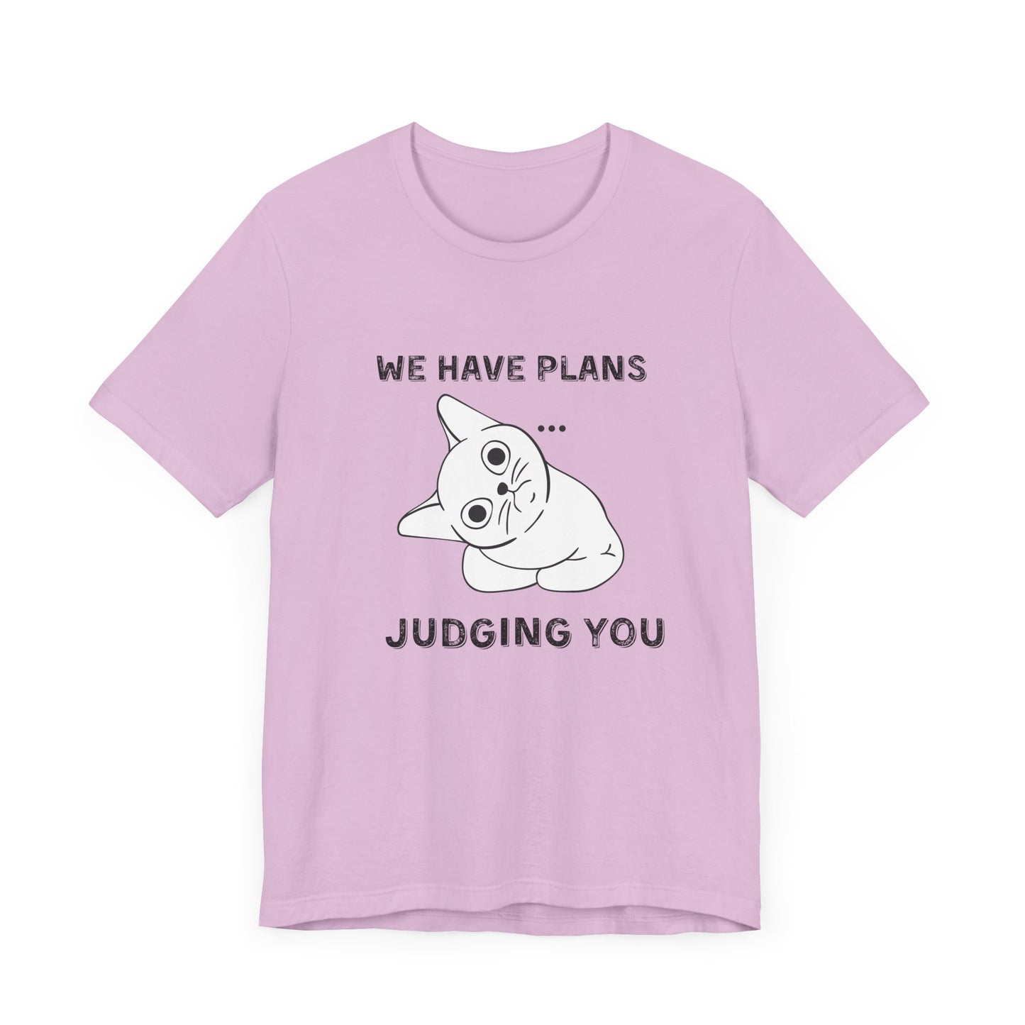 Judging You Cat Unisex T-Shirt – Funny Cat Lover Tee