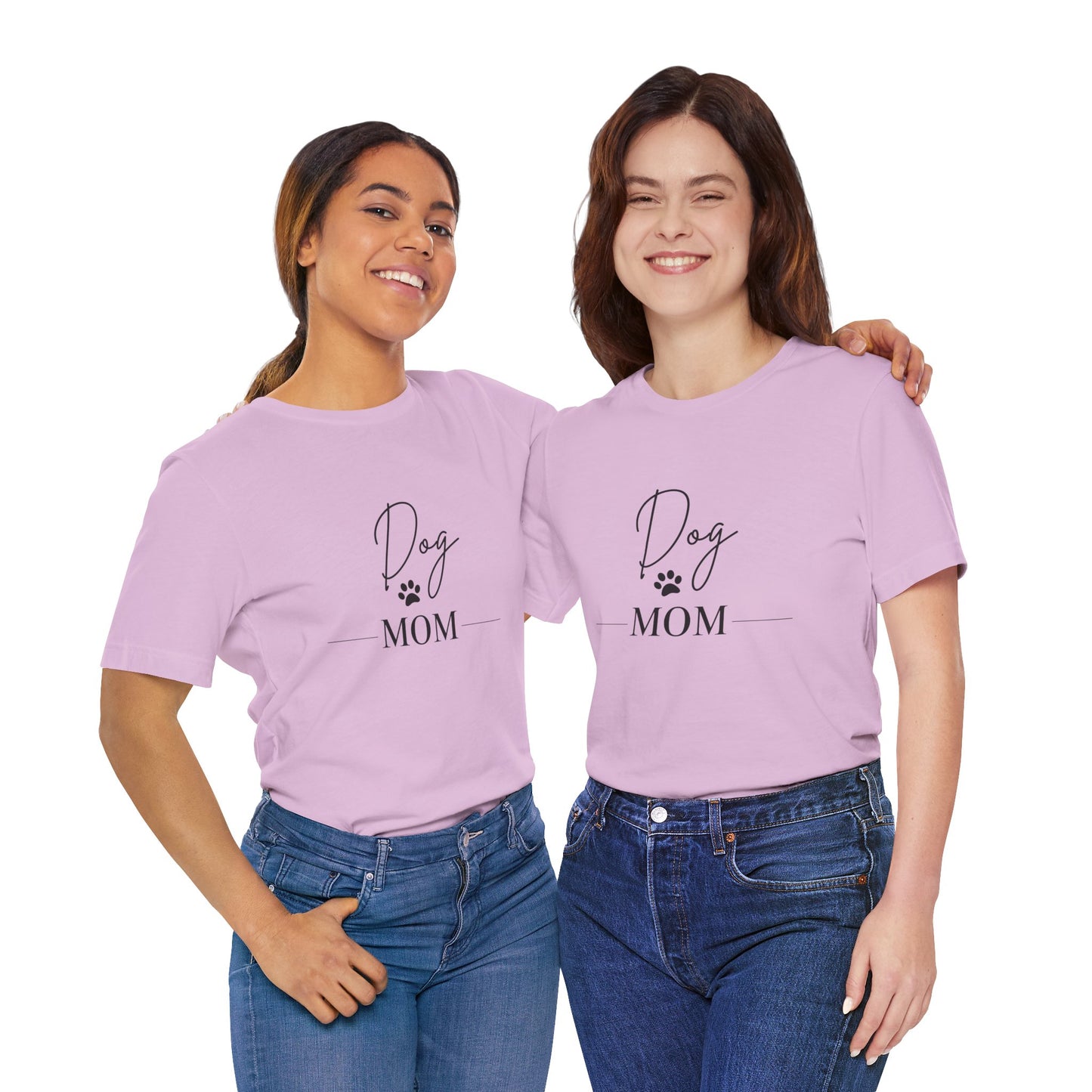 Dog Mom Unisex Jersey Tee - Perfect Gift for Dog Lovers