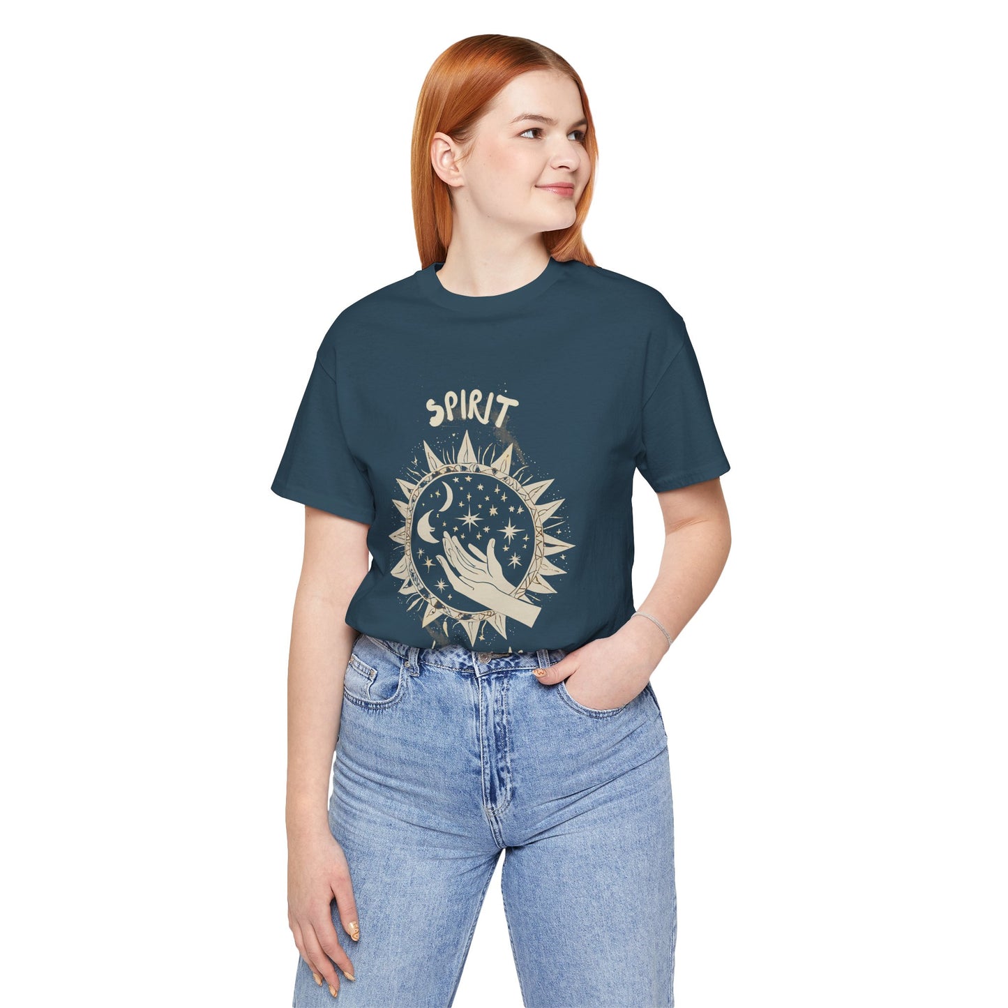 Spirit Lead Me Unisex Jersey Tee - Boho Chic Top for Spiritual Souls