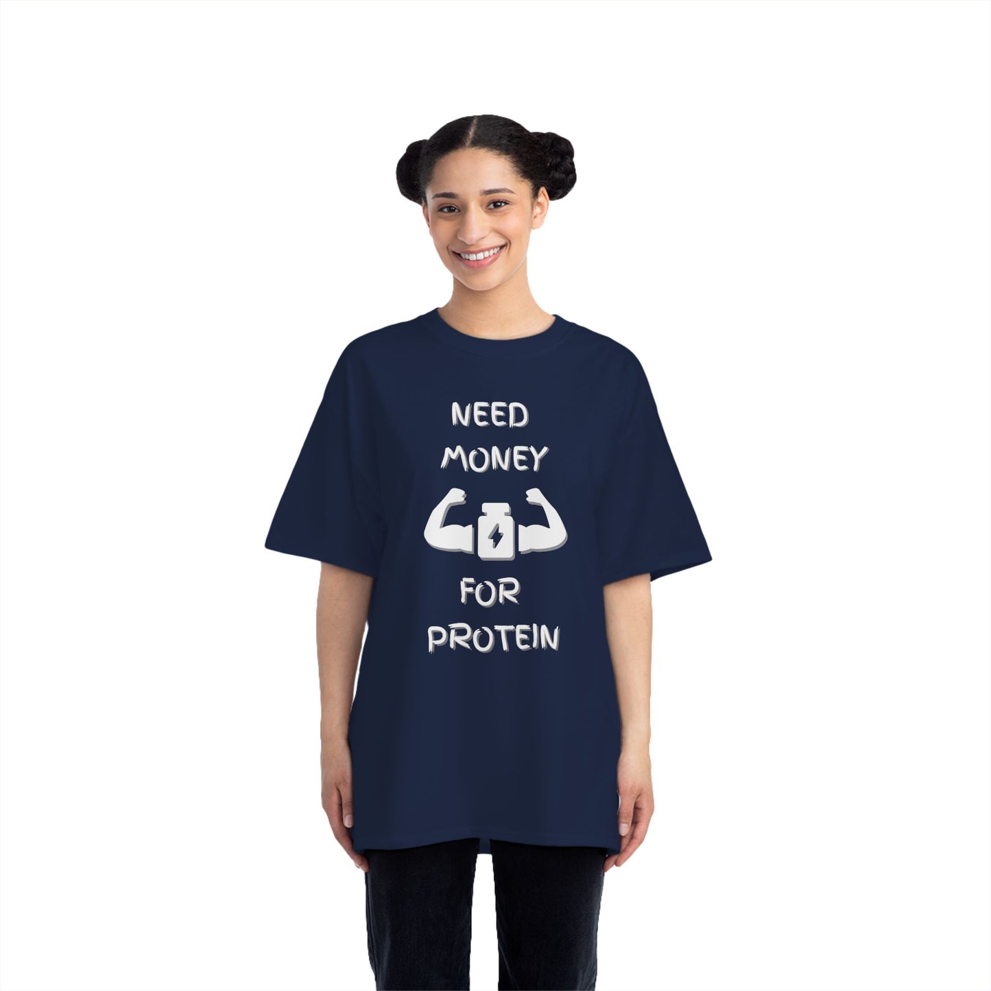 Funny Protein Fundraising T-Shirt for Gym Lovers