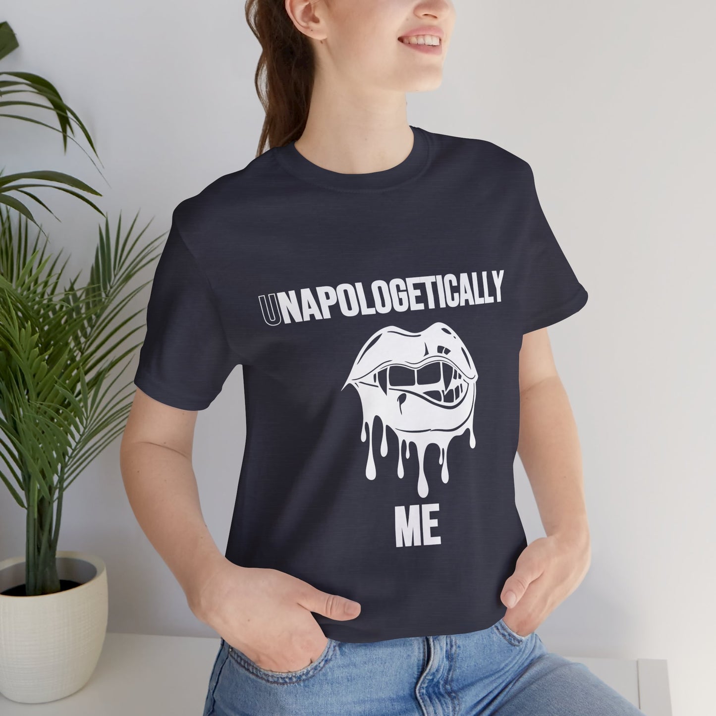 Unisex Jersey Tee - 'Unapologetically Me' Graphic T-Shirt