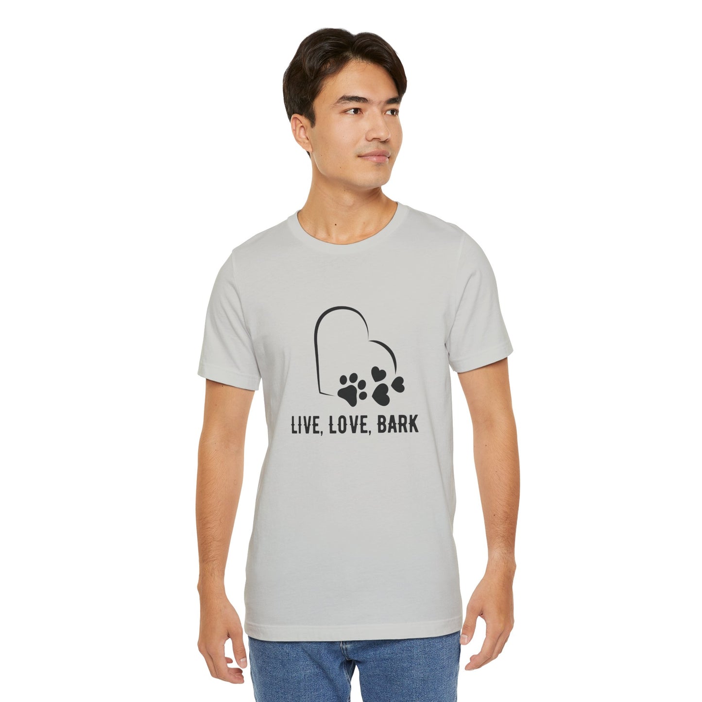 Live Love Bark Unisex Pet Lover Tee