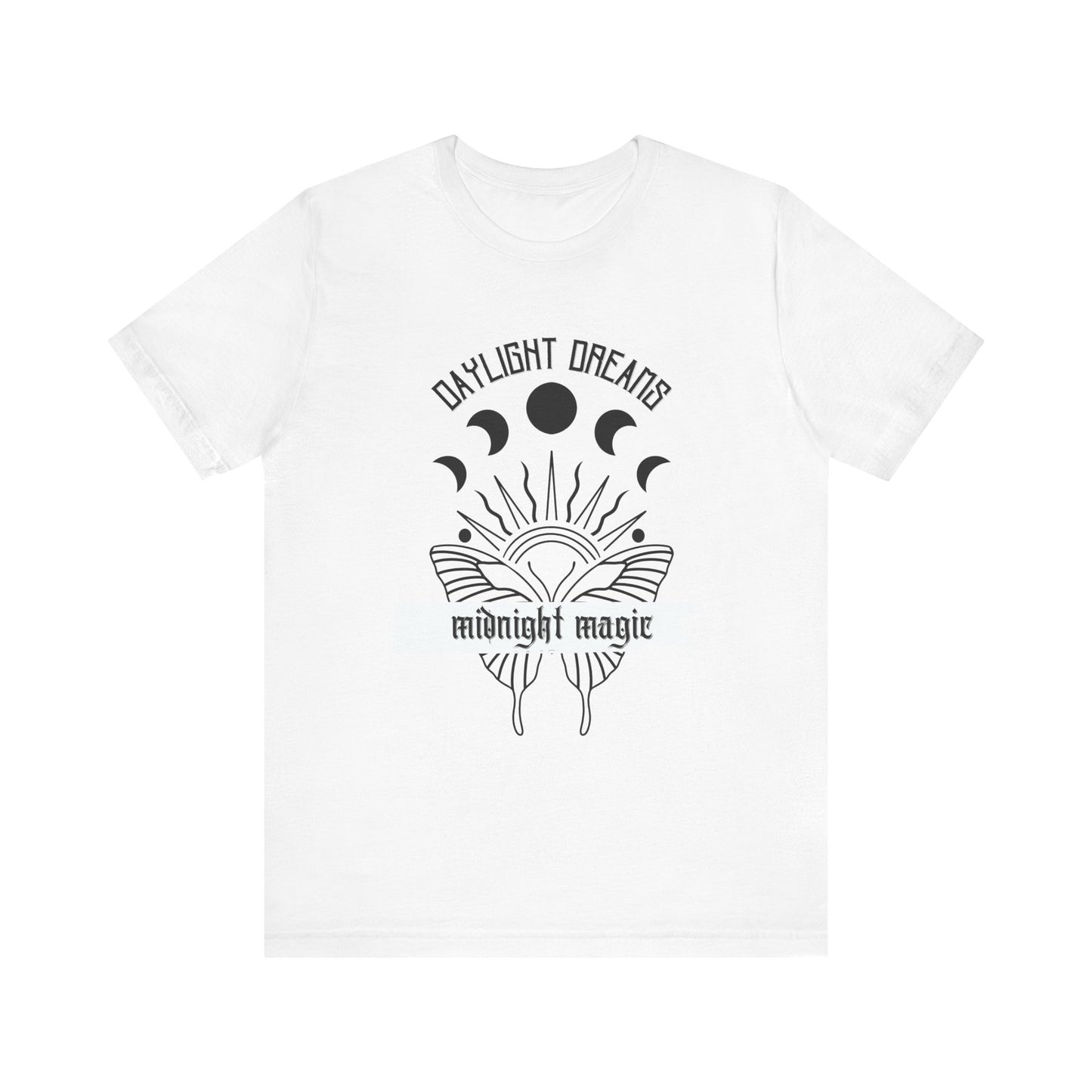 Daylight Dreams Unisex Jersey Tee - Midnight Magic Graphic T-Shirt