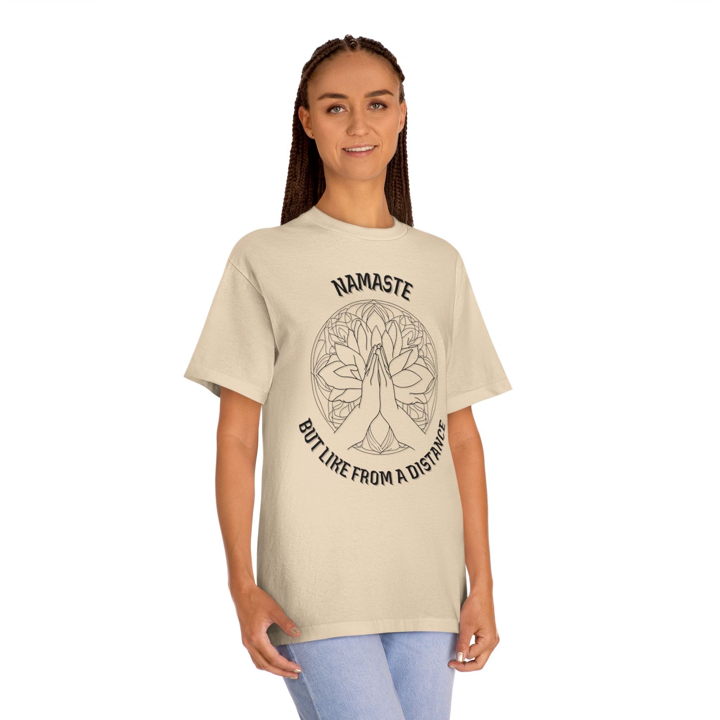 Namaste Classic Unisex Tee - Relaxed Fit Spiritual T-Shirt