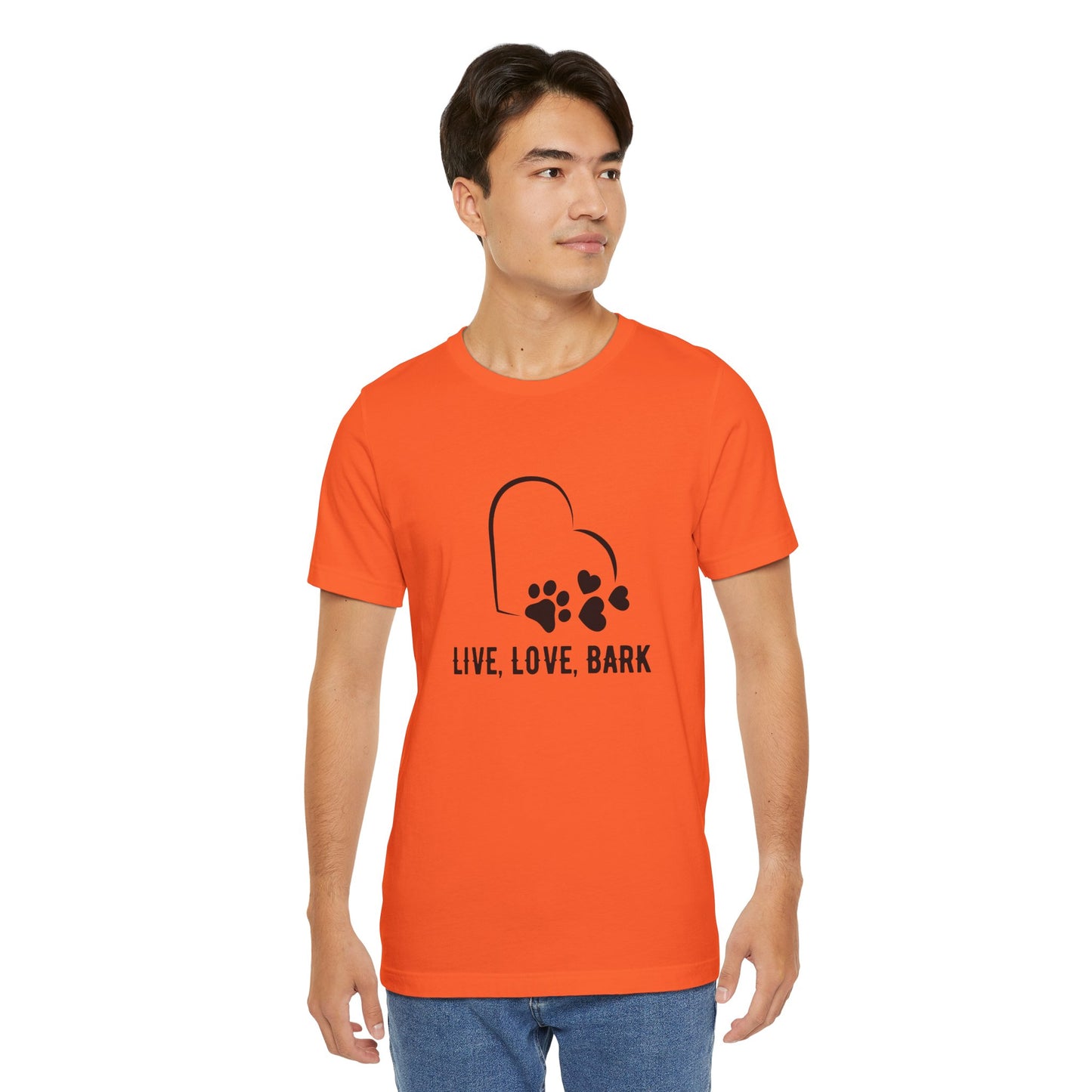 Live Love Bark Unisex Pet Lover Tee