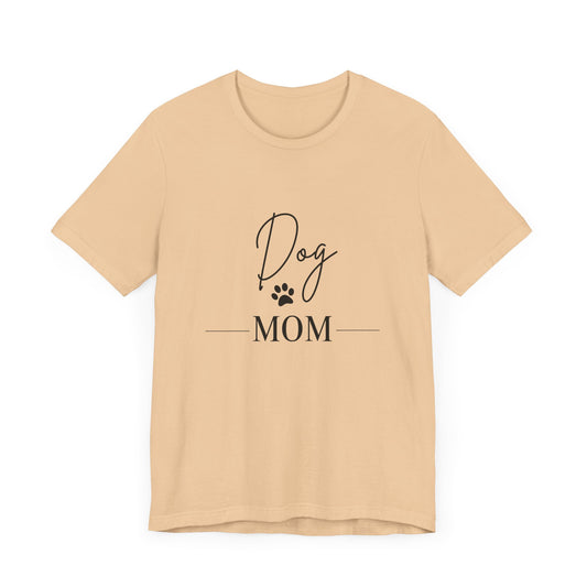 Dog Mom Unisex Jersey Tee - Perfect Gift for Dog Lovers