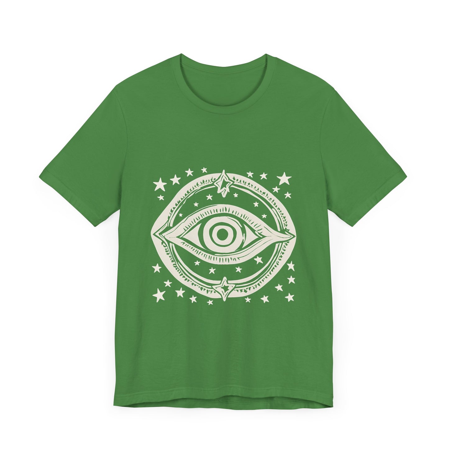 Mystic Eye Unisex Jersey Tee - Cosmic Stars T-Shirt