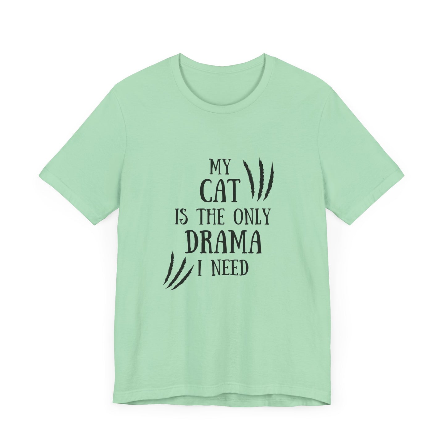 Funny Cat Drama Unisex Jersey Tee