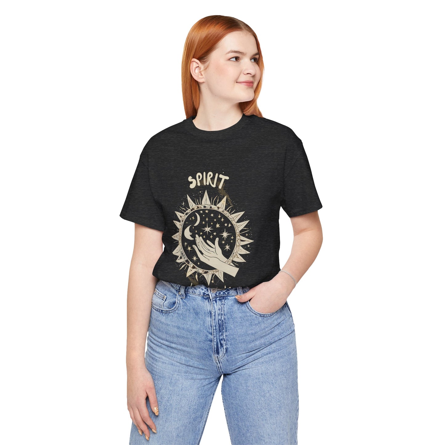 Spirit Lead Me Unisex Jersey Tee - Boho Chic Top for Spiritual Souls