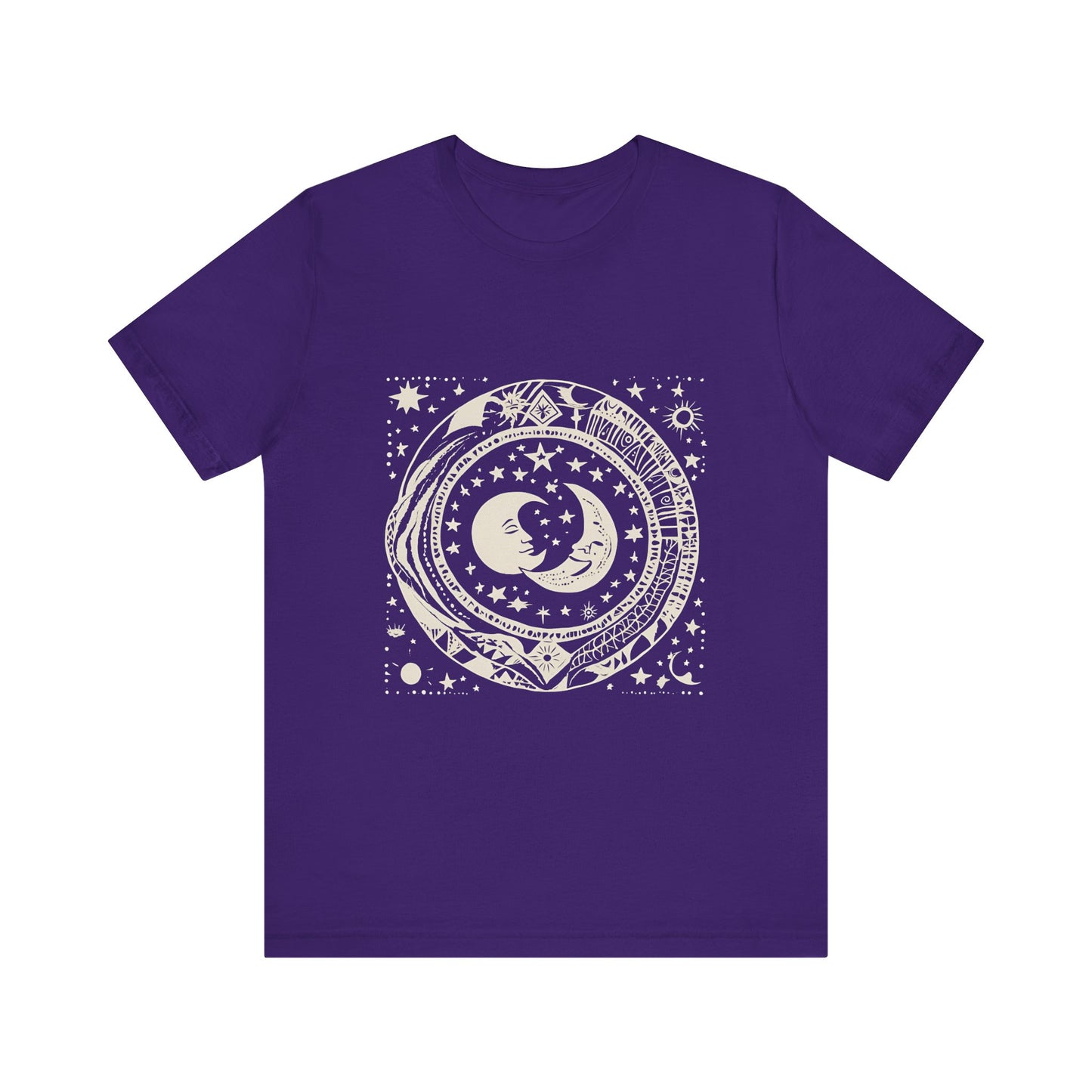 Celestial Harmony Unisex Jersey Tee - Cosmic Design