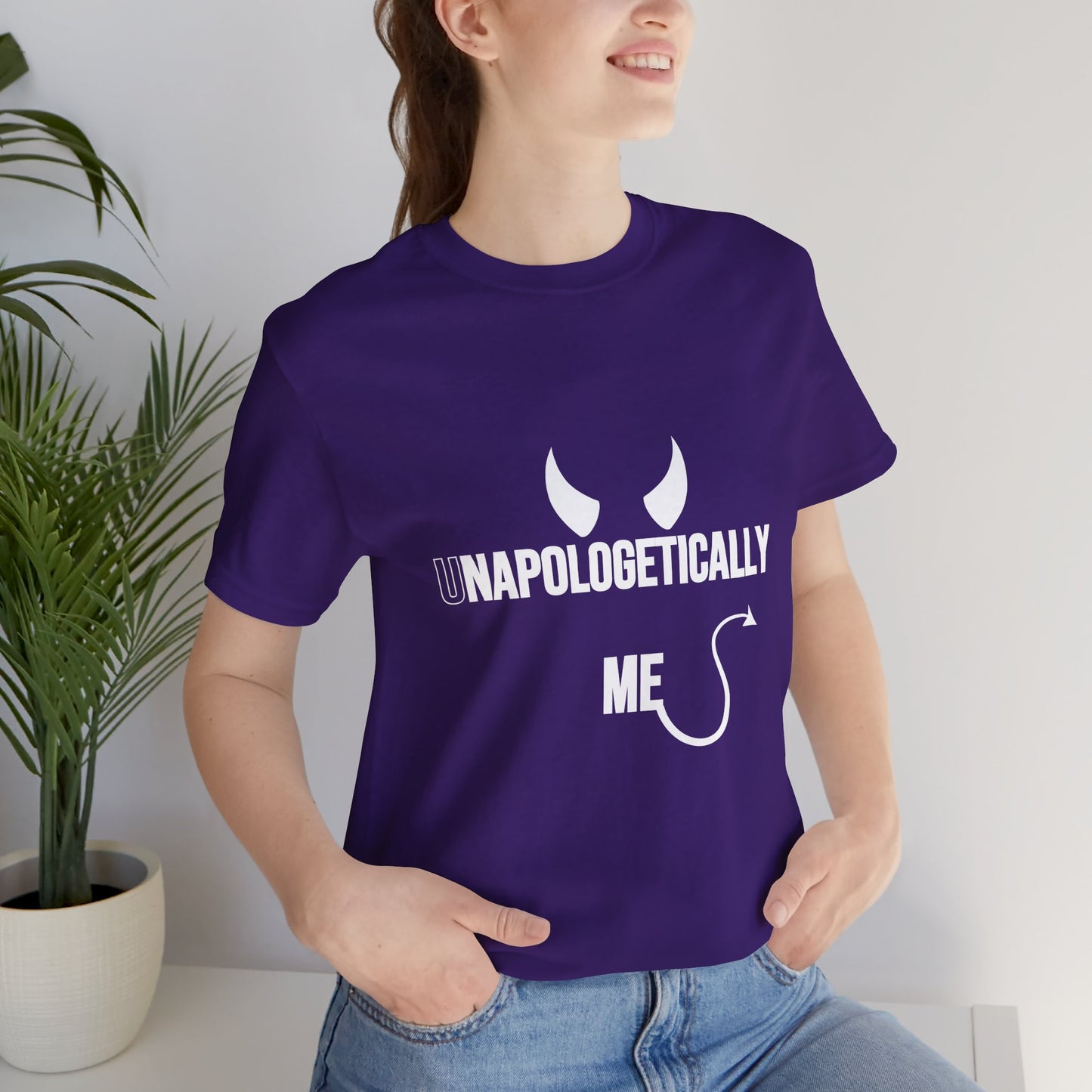 Unisex Jersey Tee - Unapologetically Me Graphic Shirt