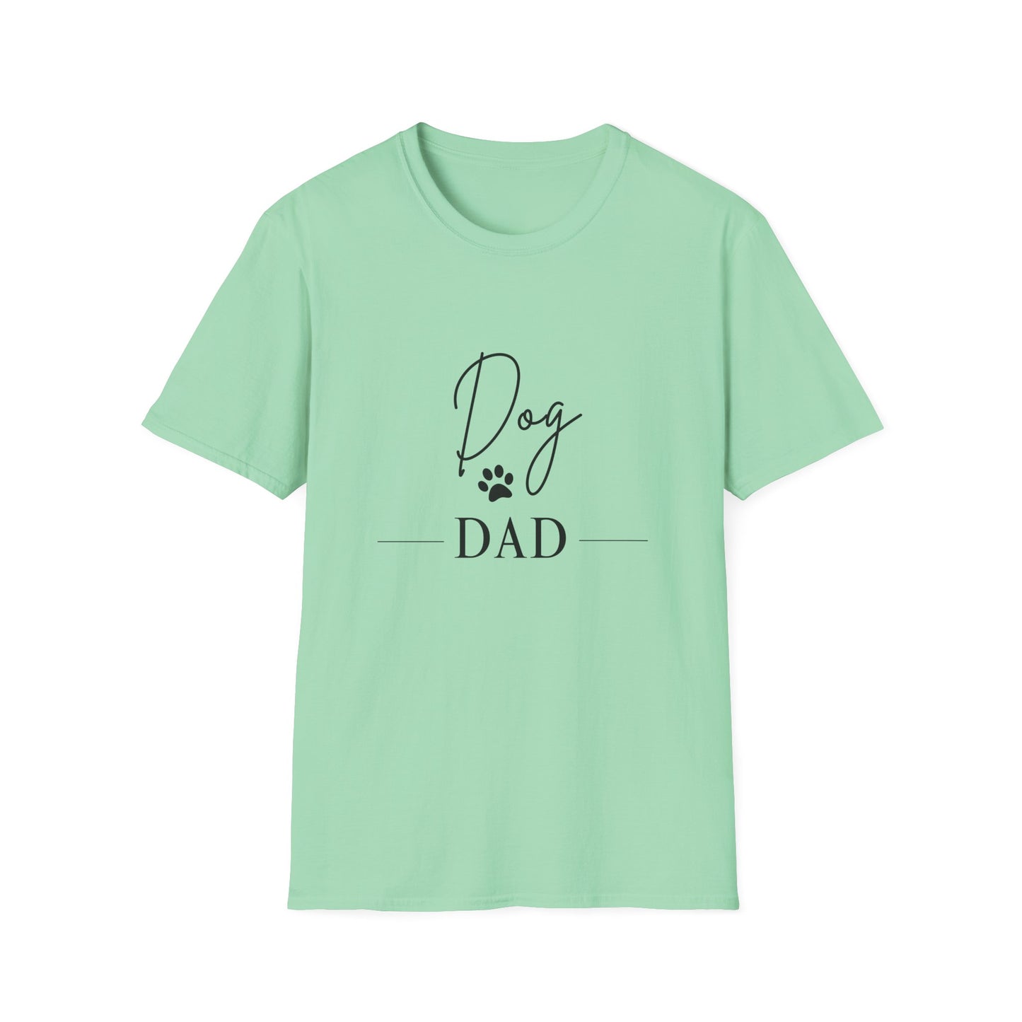 Dog Dad Unisex Softstyle T-Shirt - Perfect Gift for Pet Lovers