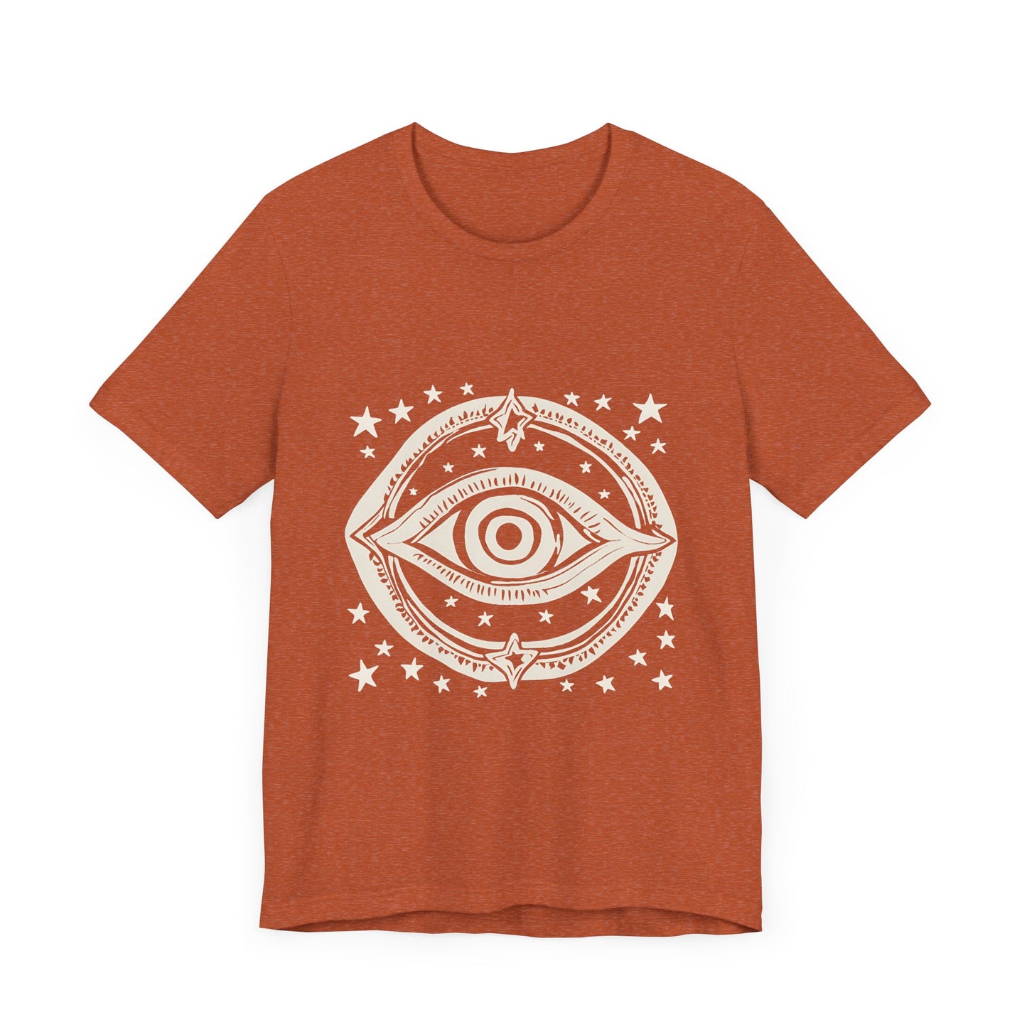 Mystic Eye Unisex Jersey Tee - Cosmic Stars T-Shirt