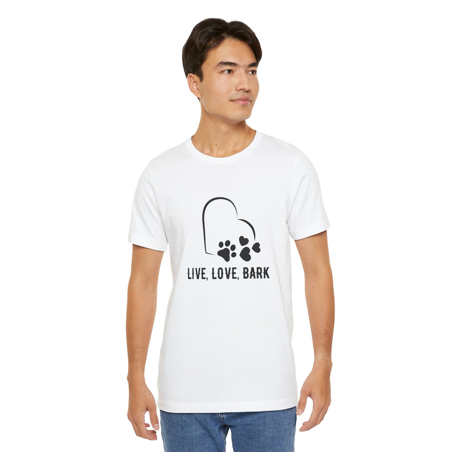 Live Love Bark Unisex Pet Lover Tee