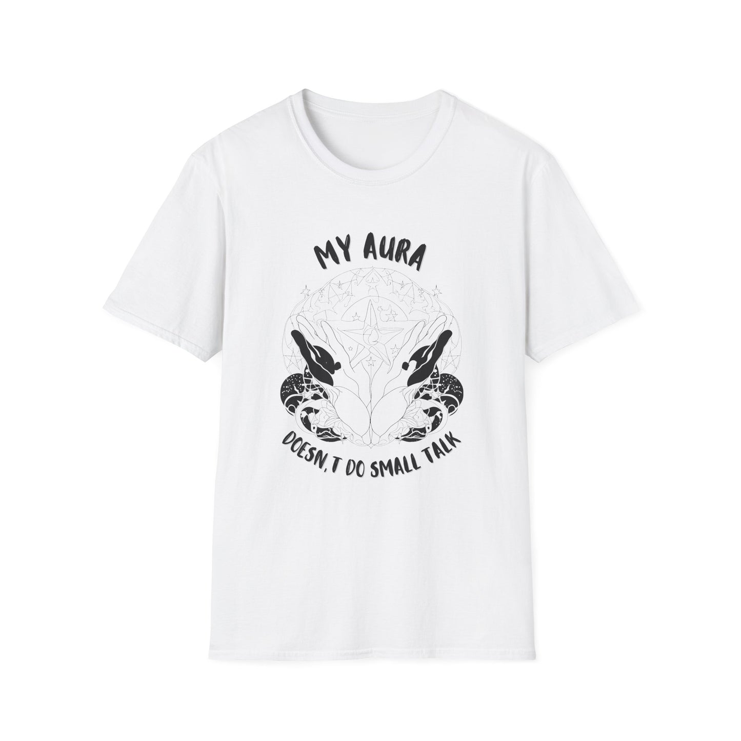 My Aura Unisex Softstyle T-Shirt | Introvert Humor Tee | Perfect Gift for Astrology Lovers