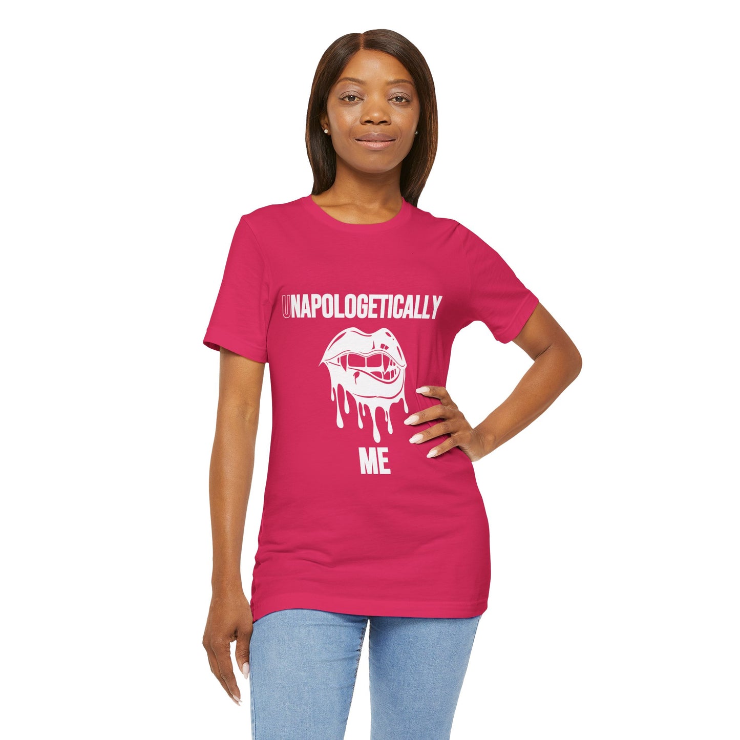 Unisex Jersey Tee - 'Unapologetically Me' Graphic T-Shirt