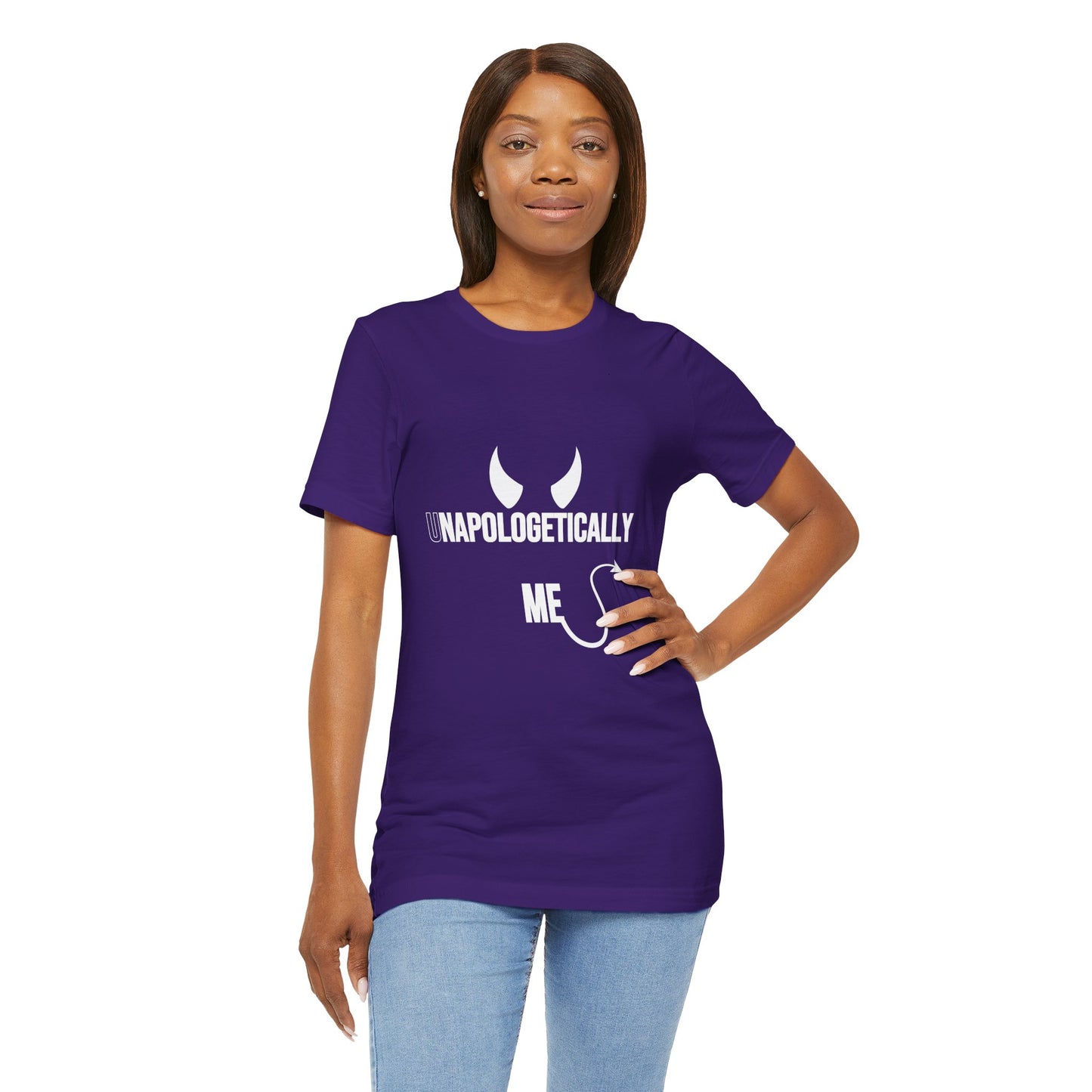 Unisex Jersey Tee - Unapologetically Me Graphic Shirt