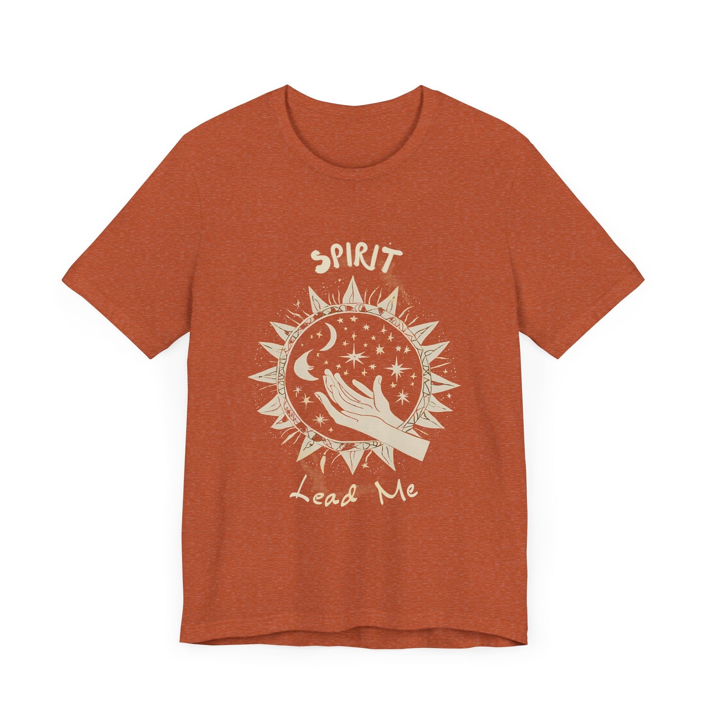 Spirit Lead Me Unisex Jersey Tee - Boho Chic Top for Spiritual Souls