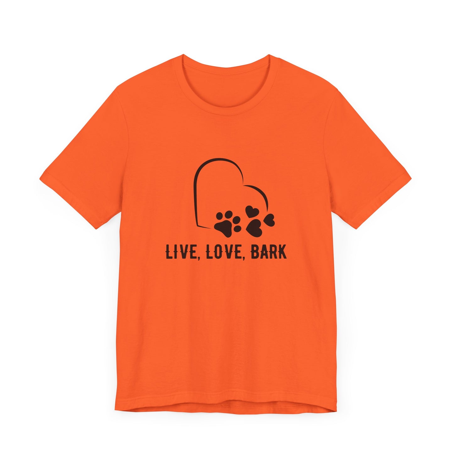 Live Love Bark Unisex Pet Lover Tee